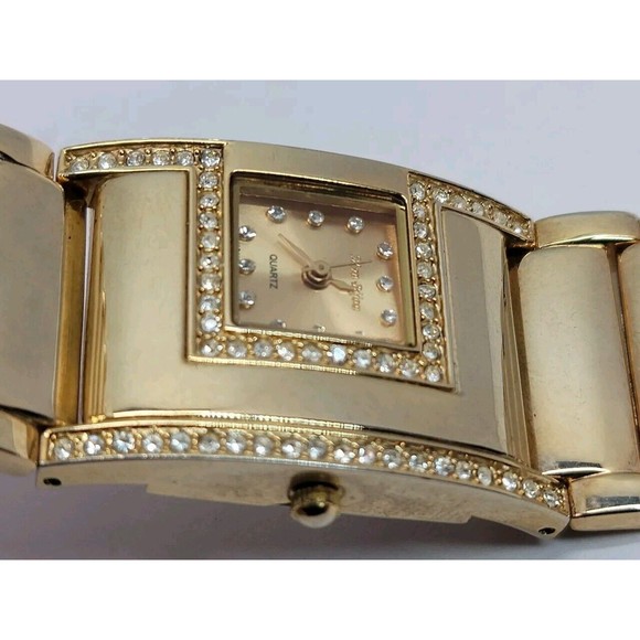VTg Mon Bijou Quartz Watch Gold Tone 1309 China Orient Rhinestone Womens ladies main image 11